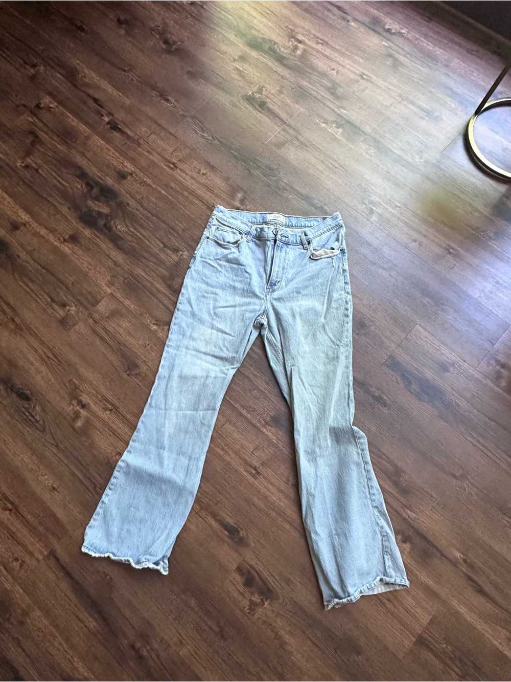 Abercrombie & Fitch Light Blue Flare Jeans
